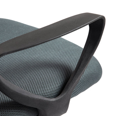 Vinsetto Ergonomic Mesh Back Drafting Chair Draughtsman Chair with Adjustable Height, Grey 