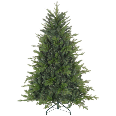 HOMCOM 5ft Bare Artificial Christmas Tree, with 1309 Tips - Green 