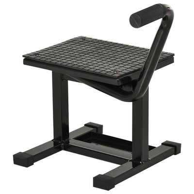 DURHAND Steel Motorbike Jack Lift, 27.5 / 39.5 Hcm - Black 