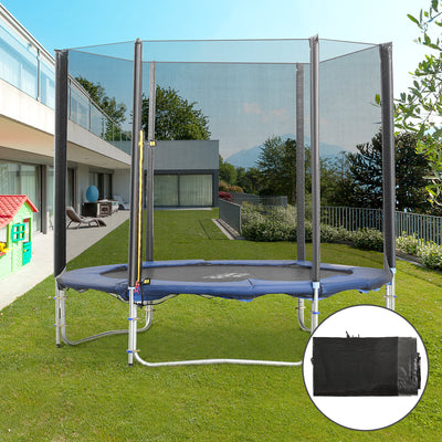 Homcom  8ft Trampoline Replacement Net, Black 