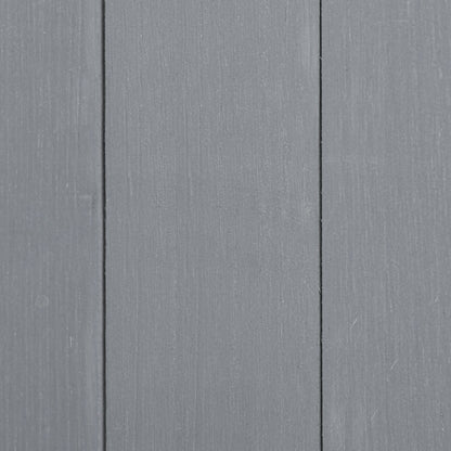 Outsunny 139 x 75 Fir Wood Garden Shed, with Asphalt Roof - Grey 
