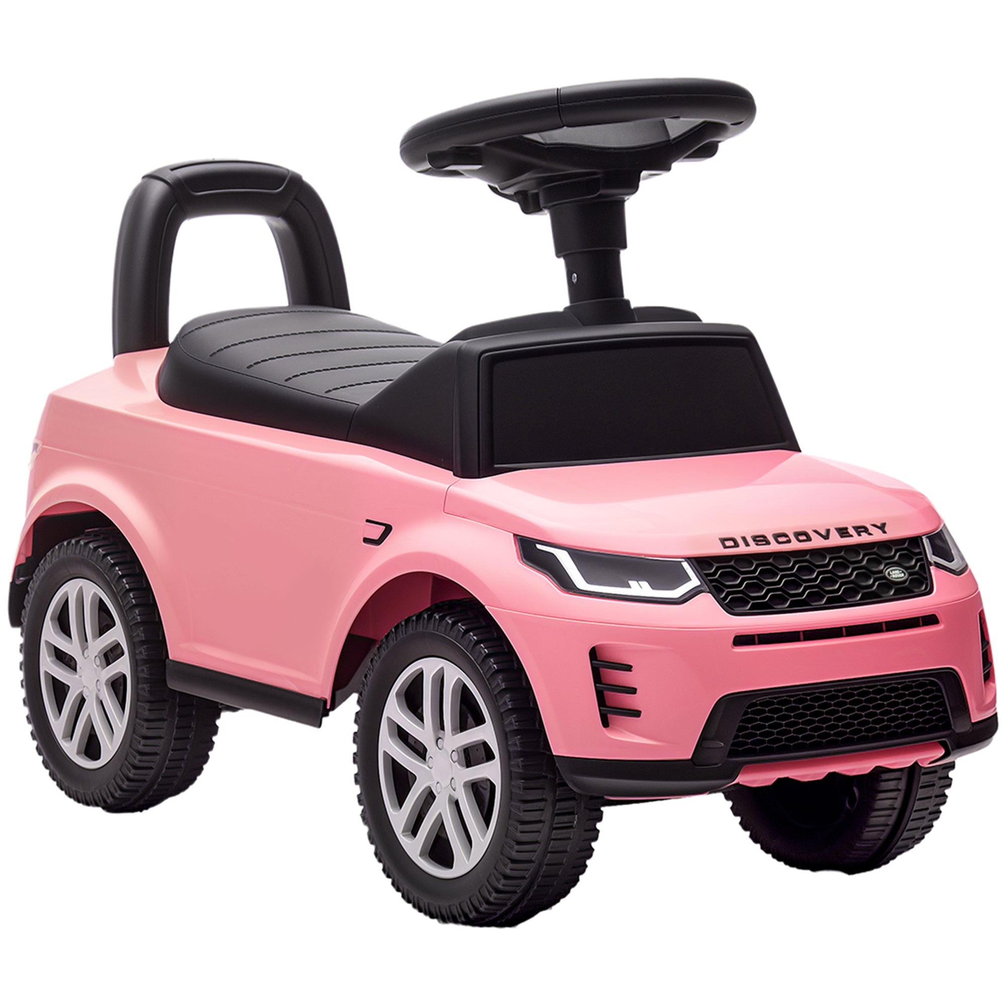 AIYAPLAY Land Rover Licensed Toddler Ride on Car with Horn, Engine Sounds, Under-Seat Storage, for 18-36 Months, Pink 
