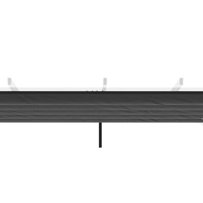 Outsunny Retractable Pergola Shade Cover, Replacement Canopy Fabric for 3 x 3 (m) Pergola, Gazebo Retractable Roof, Dark Grey 