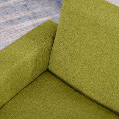 HOMCOM Children Armchair Mini Sofa Wood Frame Anti-Slip Legs High Back 