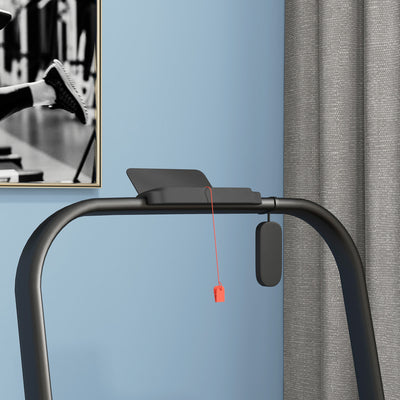 SPORTNOW 2.5HP Walking Pad, 1-6km/h Folding Treadmill with Remote Control and LED Display for Home Gym Office, Orange 