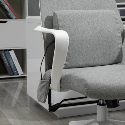 Vinsetto Massage Pillow Office Chair - Grey 