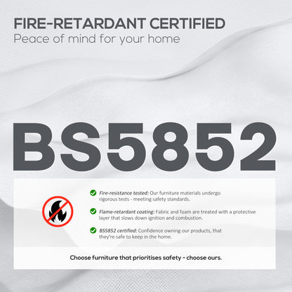 HOMCOM Electric Rise/Recline Armchair, with Reading Light - Grey