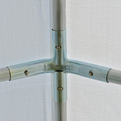 Outsunny 6 x 3(m) Garden Gazebo Marquee Party Tent Wedding Portable Garage Carport shelter Car Canopy Outdoor Heavy Duty Steel Frame Waterproof Rot Resistant 