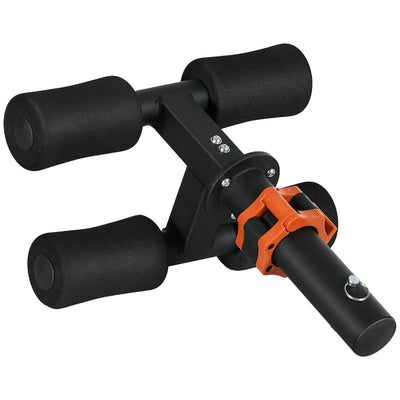 SPORTNOW Tibialis Trainer Tib Bar for Strengthening Calves Shins Ankles, Fits 5cm Weight Plates 