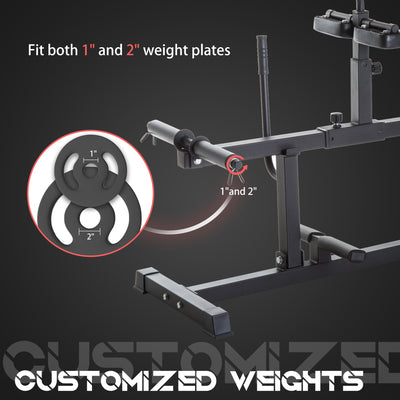 SPORTNOW Seated Leg Extension Machine, Adjustable Leg Raise Machine and Curl Machine with Plate Loaded for Hip, Lower Body and Home Gym Workout 