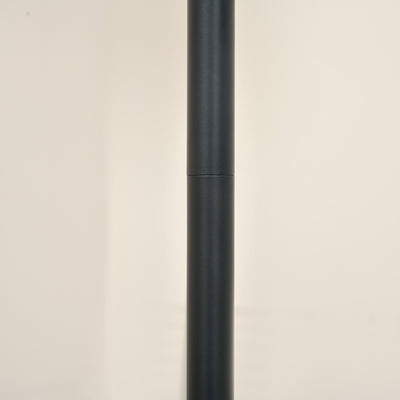 HOMCOM Arc Tree Floor Lamp with 3 Adjustable Rotating Lights, for Bedroom Living Room, Industrial Standing Lamp with Steel Frame, 155cm, Black 