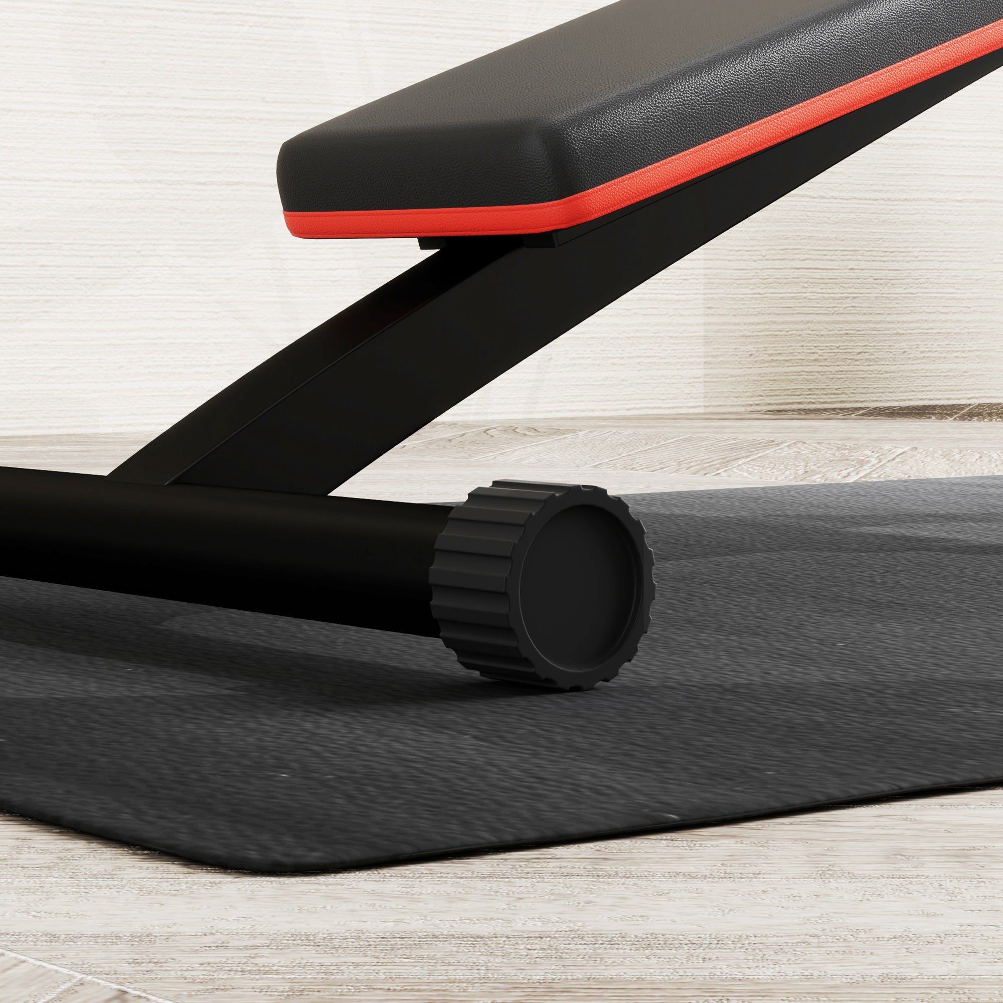 HOMCOM Multi-purpose Exercise Equipment Mat Non-slip Floor Protector Gym Fitness Training Workout Mat, 200 x 100cm 