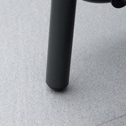 Outsunny 3-Seat Glider Rocking Chair for 3 People Garden Bench Patio Furniture Metal Frame, Grey 