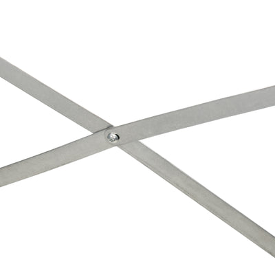 Outsunny Raised Beds for Garden, Galvanised Steel Outdoor Planters with Multi-reinforced Rods, 180 x 90 x 59 cm, Light Grey 