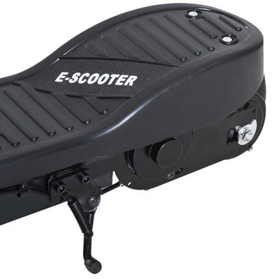 HOMCOM Folding Kids Electric Scooter Ride on Toy, Age 7-14-Black 