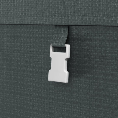 Outsunny 179 x 120cm Temporary Garden Shed, with Accessories - Dark Grey 