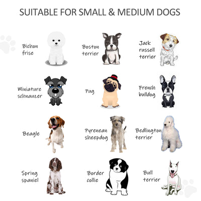 PawHut Wooden Pet Gate, Freestanding Dog Safety Barrier with Two Support Feet - Natural Tone 