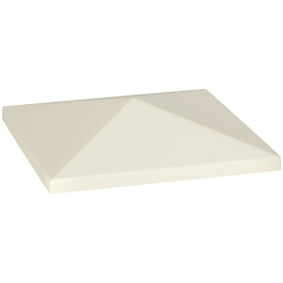 Outsunny 3 x 3(m) Gazebo Frame Replacement - Cream 