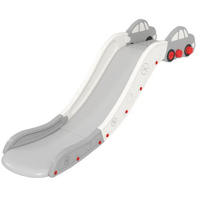 AIYAPLAY Kids Slide for Bed, Sofa, with Extended Length, Easy to assemble and Store, Grey 