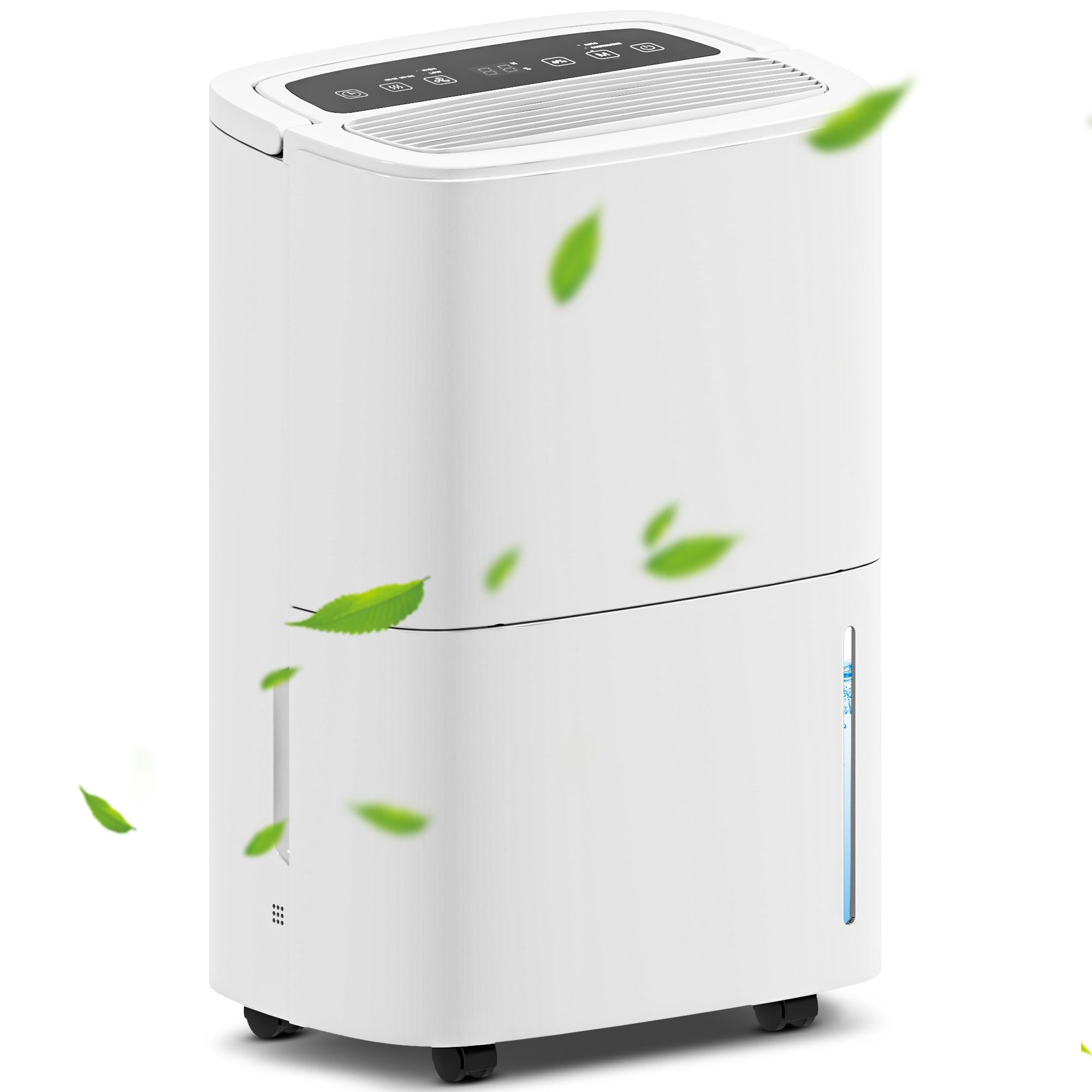 HOMCOM 20L Dehumidifier, with Touch Control - White 