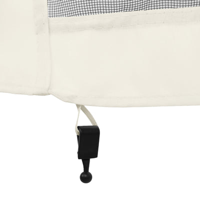 Outsunny 302 x 207cm Universal Replacement Mesh Sidewall Netting for Gazebos and Canopy Tents, (Sidewall Only) White 