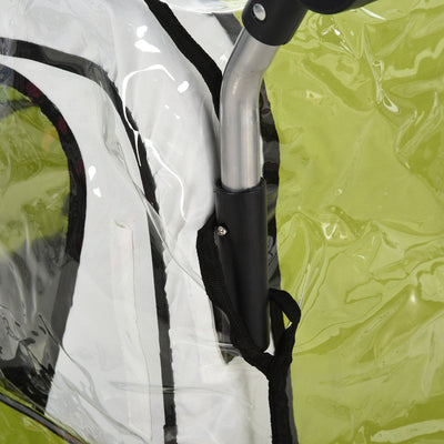 HOMCOM Baby Bike Trailer Cover, Anti Dust Rain Snow, Cold Wind, 76 x 61 x 61 cm 